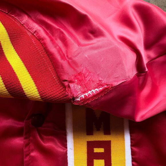 Crazy Vintage USMC Satin Varsity Jacket - Picture 4 of 6